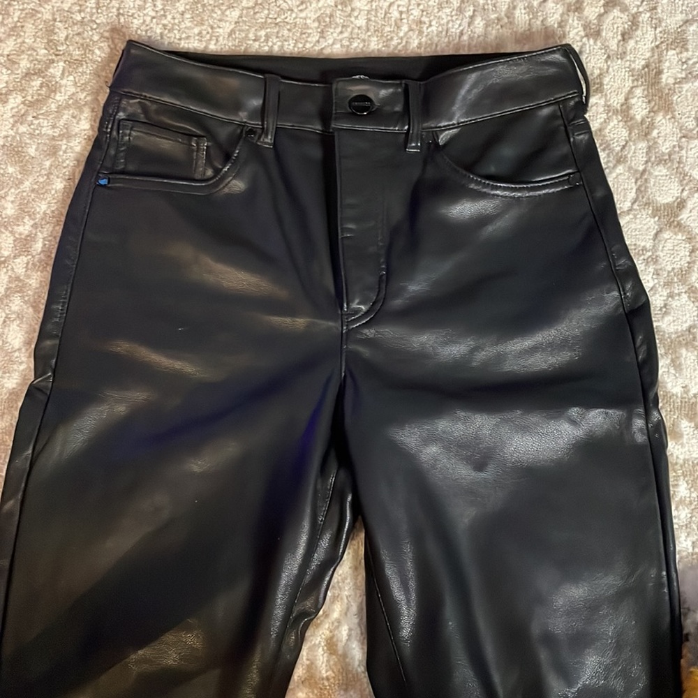 Express Leather Skinny Pants - Size 2
